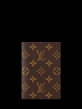 NIB Louis Vuitton Monogram Passport & Card Holder Brown Authentication Included
